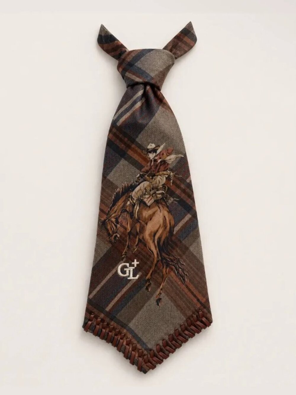 Rodeo Quincy Plaid Petey Tie NEW